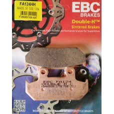 EBC Brakes Double-H Sintered Superbike Brake Pads Front - FA124HH